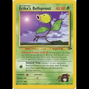 Pokemon TCG Erika's Bellsprout - Gym Challenge gym2-38 unlimited