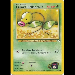 Pokemon TCG Erika's Bellsprout - Gym Heroes gym1-76 unlimited