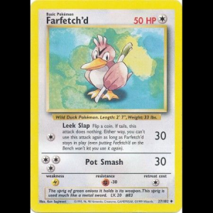 Pokemon TCG Farfetch'd - Base ESP base1-27
