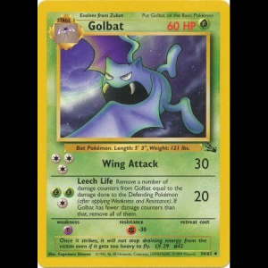 Pokemon TCG Golbat - Fossil base3-34 unlimited