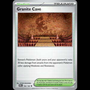 Pokemon TCG Granite Cave - Destined Rivals sv10-166