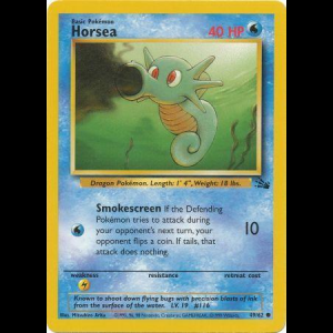 Pokemon TCG Horsea - Fossil base3-49 unlimited