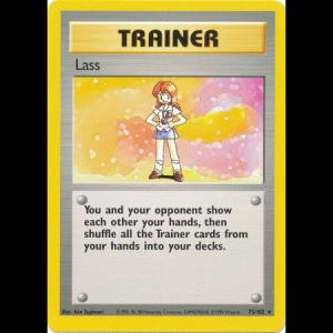 Pokemon TCG Lass - Base ESP base1-75