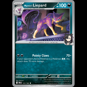 Pokemon TCG Marnie's Liepard - Destined Rivals sv10-131