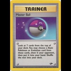 Pokemon TCG Master Ball - Gym Challenge gym2-116 unlimited