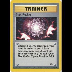 Pokemon TCG Max Revive - Gym Challenge gym2-117 unlimited