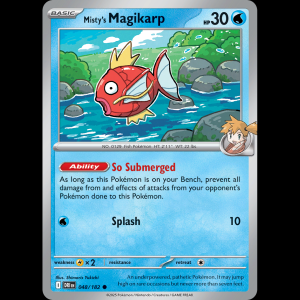 Pokemon TCG Misty's Magikarp - Destined Rivals sv10-48