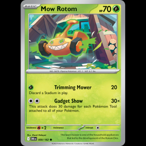 Pokemon TCG Mow Rotom - Destined Rivals sv10-9