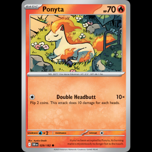 Pokemon TCG Ponyta - Destined Rivals sv10-29