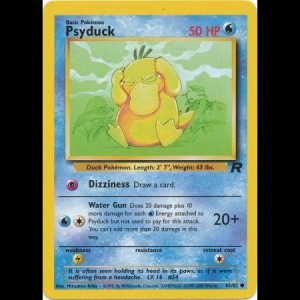 Pokemon TCG Psyduck - Team Rocket base5-65 unlimited