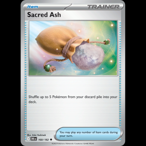 Pokemon TCG Sacred Ash - Destined Rivals sv10-168
