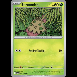 Pokemon TCG Shroomish - Destined Rivals sv10-5