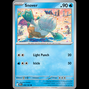 Pokemon TCG Snover - Destined Rivals sv10-59