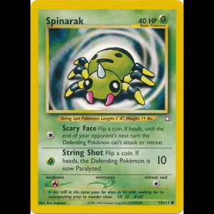 Pokemon TCG Spinarak - Neo Genesis neo1-75 unlimited