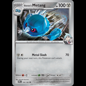 Pokemon TCG Steven's Metang - Destined Rivals sv10-144