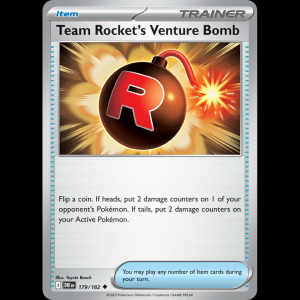 Pokemon TCG Team Rocket's Venture Bomb - Destined Rivals sv10-179