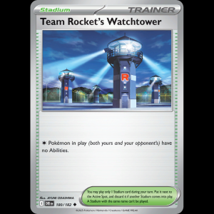 Pokemon TCG Team Rocket's Watchtower - Destined Rivals sv10-180