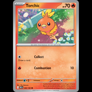 Pokemon TCG Torchic - Destined Rivals sv10-40