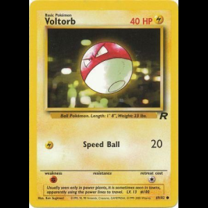 Pokemon TCG Voltorb - Team Rocket base5-69 unlimited
