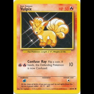 Pokemon TCG Vulpix - Base ESP base1-68