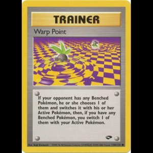 Pokemon TCG Warp Point - Gym Challenge gym2-126 unlimited