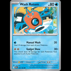 Pokemon TCG Wash Rotom - Destined Rivals sv10-61