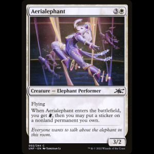 MTG Aerialephant Unfinity unf#2