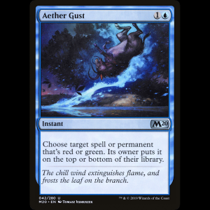 MTG Ráfaga de éter (Aether Gust) Core Set 2020 m20#42