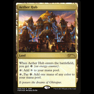MTG Planta de éter central (Aether Hub) Friday Night Magic 2017 f17#6