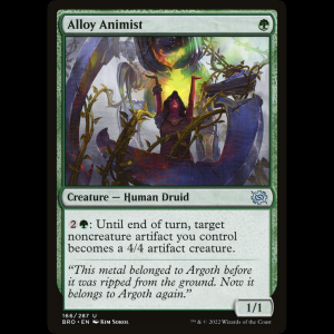 MTG Animista de aleación (Alloy Animist) The Brothers' War bro#166