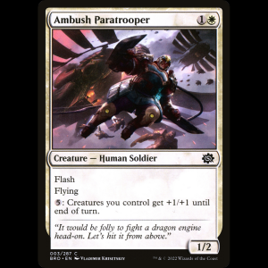 MTG Ambush Paratrooper The Brothers' War bro#3