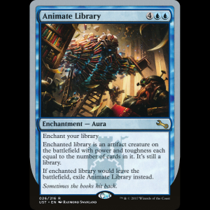 MTG Animate Library Unstable ust#26