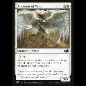 MTG Anointer of Valor Jumpstart 2022 j22#148