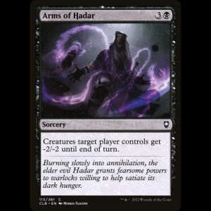 MTG Arms of Hadar Commander Legends: Battle for Baldur's Gate clb#113