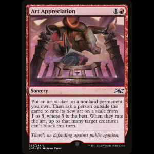 MTG Art Appreciation Unfinity unf#99