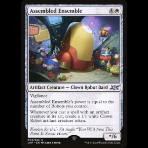 MTG Assembled Ensemble Unfinity unf#3