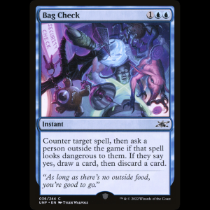MTG Bag Check Unfinity unf#36