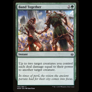 MTG 連帯 (Band Together) War of the Spark war#153