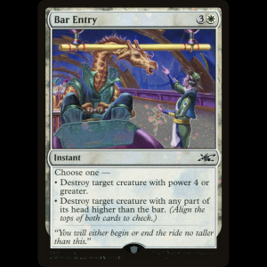 MTG Bar Entry Unfinity unf#290