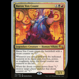 MTG Baron Von Count Unstable ust#127