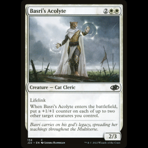 MTG Basri's Acolyte Jumpstart 2022 j22#154