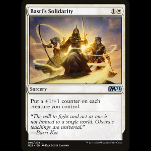 MTG Solidaridad de Basri (Basri's Solidarity) Core Set 2021 m21#10