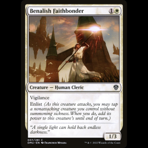 MTG Benalish Faithbonder (Benalish Faithbonder) Dominaria United dmu#7
