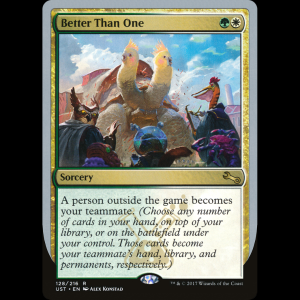 MTG Better Than One Unstable ust#128