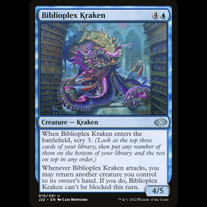 MTG Biblioplex Kraken Jumpstart 2022 j22#10