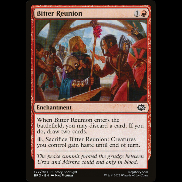 MTG Reencuentro amargo (Bitter Reunion) The Brothers' War bro#127 - Madtoyz
