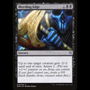 MTG 鮮血の刃先 (Bleeding Edge) War of the Spark war#78