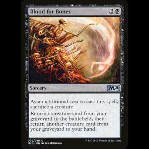 MTG Sangre por huesos (Blood for Bones) Core Set 2020 m20#89