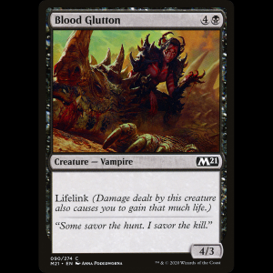 MTG Glotón de sangre (Blood Glutton) Core Set 2021 m21#90