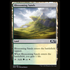 MTG Arenas florecientes (Blossoming Sands) Core Set 2020 m20#243